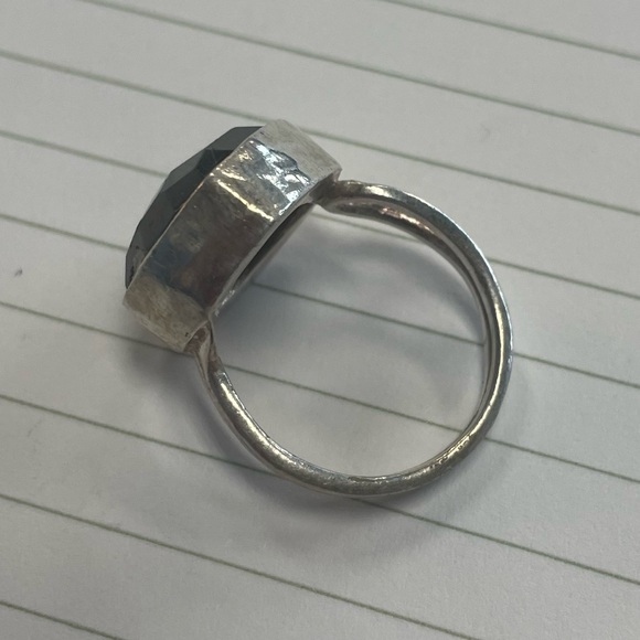 Labradorite and sterling silver ring - Picture 6 of 6